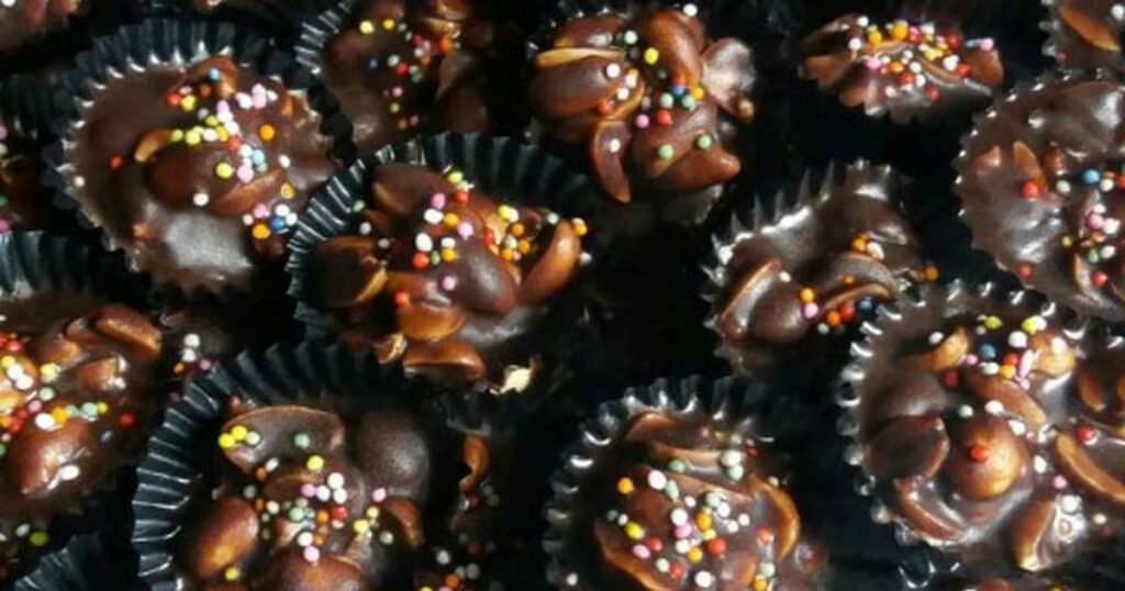 cara membuat coklat kacang
