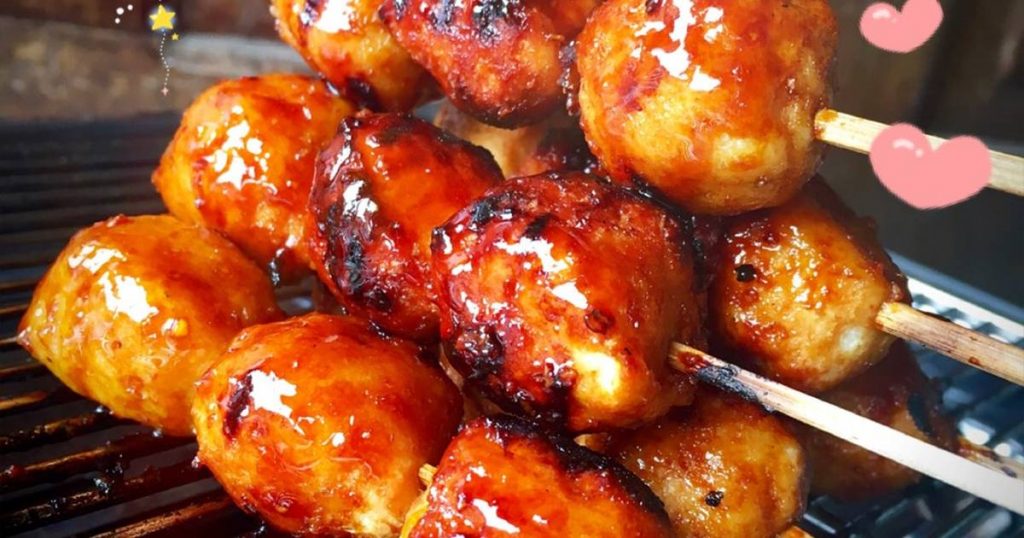 cara buat bakso bakar