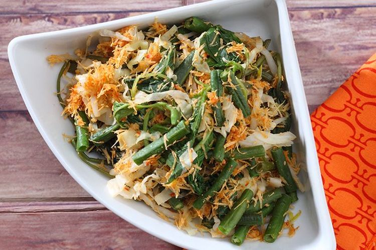Cara Membuat Urap Kelapa