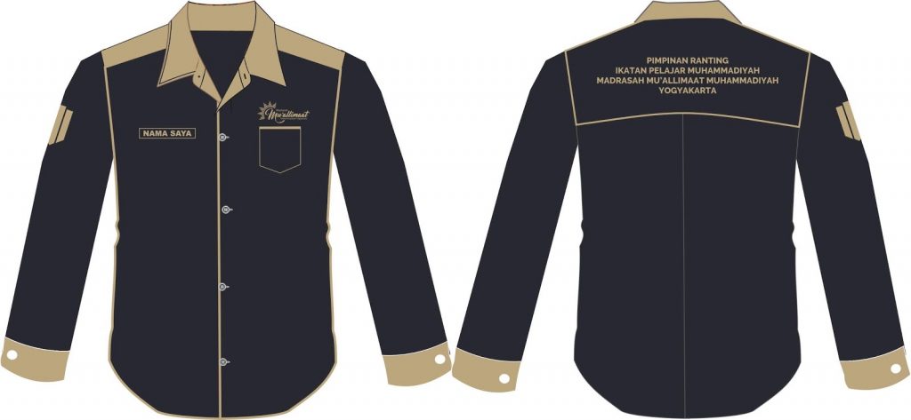 Bordir Elegan pada Baju Polo